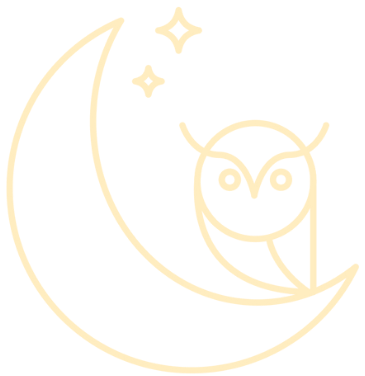 Owl At The Moon Creative